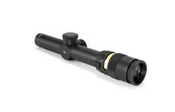Trijicon Riflescope - Accupoint 1-4x24 - Std Crosshair w Amber Dot