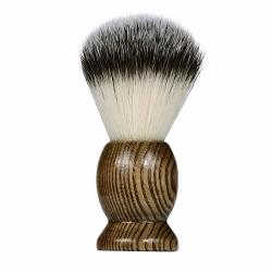 Yuniao 1PCS Men's Shaving Brush Elm Handle Shaving Brush Pure Badger Hair Shaving Brush Wood Handle Best Shave Barber Black