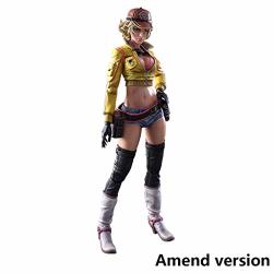 Lilongjiao Final Fantasy Xv: Cindy Aurum Play Arts Kai Action Figure Pvc Figure - High 9.05 Inches