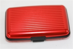 Aluminium Wallet - Red