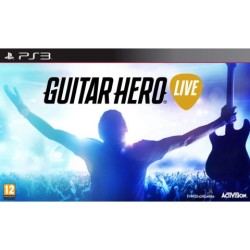 PS3 Meg Guitar Hero Live Soft+guitar