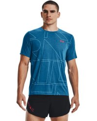 Men's Ua Breeze 2.0 Trail Running T-Shirt - Cruise Blue XL