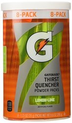 Gatorade Thirst Quencher Powder Packet G - Lemon Lime 8 Per Pack