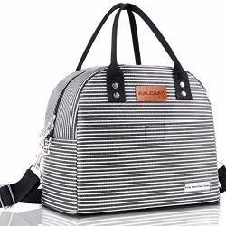 Baloray Reusable Lunch Bag For Women Men Multi-functional Lunch Tote Bags With Shoulder Strap Thermal Cooler Bag Lunch Container For Women Men Work Picnic