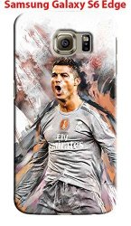 Cristiano Ronaldo For Samsung Galaxy S6 Edge Hard Case Cover RON1