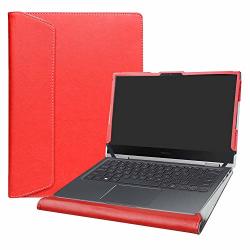 Alapmk Protective Case Cover For 13.3" Samsung Notebook 9 Pro NP930MBE NP930MBE-K01US NP930MBE-K04US NP930MBE-K02US NP930MBE-K03US Laptop Note:not Fit Notebook 9 Pro 13 NP940X3M NP940X3N Red
