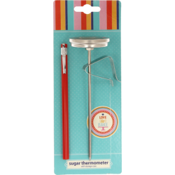 Love To Bake Sugar Thermometer And Storage Case
