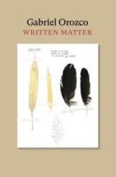 Written Matter Paperback