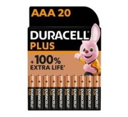 Duracell Plus Power Aaa 20-PACK