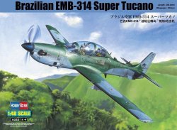- 1 48 - Brazillian EMB314 Super Tucano Plastic Model Kit