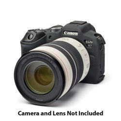 Pro Silicon Camera Case For Mirrorless Canon R7 - Black - ECCR7B