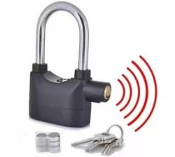 Anti Theft Siren Security Alarm Movement Shock Sensor Lock - 110 Db