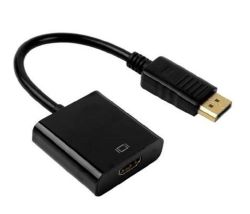 Tuff-Luv Display Port To HDMI Adapter - Black