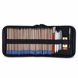 36pcs Drawing Art Kit - Sketching and Drawing Pencil in Zippered Carrying  Case - Art Supplies Including Drawing