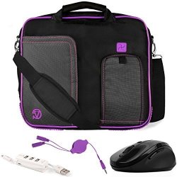 Vangoddy Pindar Trim Laptop Bag W accessories For Acer Travelmate B aspire Switch spin 1 10"-12INCH