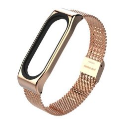 Stainless Steel Milanese Watch Band For Xiaomi Miband 3