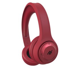 IFrogz Aurora Stereo Dj Wireless Headphones + MIC Red