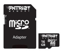 Patriot Lx 16GB CL10 Micro Sd