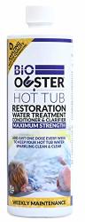 Bio Ouster Hot Tub Conditioner Clarifier & Cleaner- 3-IN-1 Weekly Maintenance For Portable Hot Tubs And Swim Spas - Sparkling Clean & Silky Soft