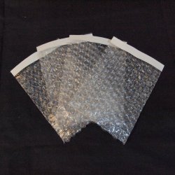 500 Packs 4X7.5 Self-seal Clear Bubble Out Pouches Bags 3 16" Bubble Wrap 4"X7.5