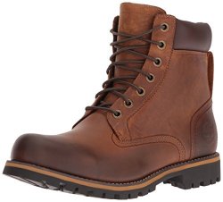 Timberland Men's Earthkeepers Rugged Hiking Shoe Red Brown 9