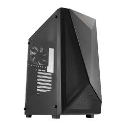 Syntech Fsp CMT195B Atx Gaming Chassis Tempered Glass Side Panel - Black