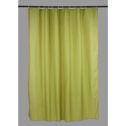 Happy Polyester Shower Curtain Green W180CMXH200CM