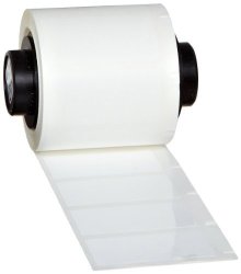 Brady PTL-30-422 Tls 2200 And Tls PC Link 1.5" Width X 0.75" Height B-422 Permanent Polyester Gloss Finish White Label 250 Per Roll