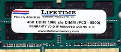 4GB DDR3 PC3-8500 1066MHZ So-dimm Memory RAM For Dell Inspiron 1764