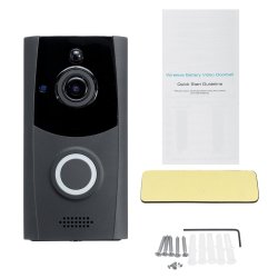 HD 1080P Wireless Smart Video Doorbell Wifi Phone Door Bell Camera Home Security