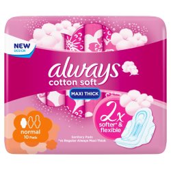 Always Maxi Soft Normal 10 Pack