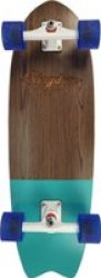 Swallow Tail Surf Skate 31 Inch Skateboard Teal