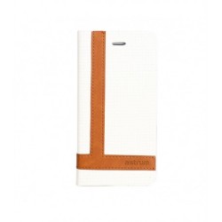 Astrum Mobile Case Tee Pro Flip Cover Leather White