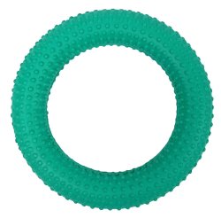 4 X Hrs Super Rubber Round Tennikoit Tennis Rings 6.5 Inches Green Color HRS-TKR5B