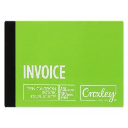Croxley Duplicate Invoice Book