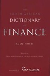 South African Dictionary Of Finance
