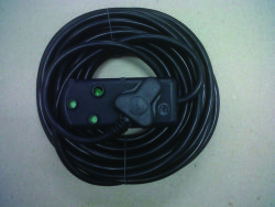 Digitech Ext Cord 10M 2.5MM 16A Black Livestainable