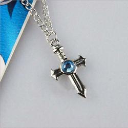 Happ Trix Fairy Tail Figure 1PCS SET Anime Fairy Tail Figure Toys Gray Fullbuster Cosplay Cross Necklace Pendant Collectible Cartoon Toys For Kids Gift
