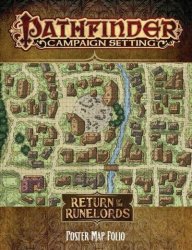 Pathfinder Campaign Setting: Return Of The Runelords Poster Map Folio Game
