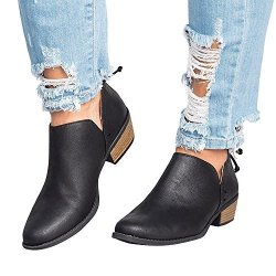 casual ankle booties