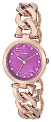 Fossil Women's ES3574 Olive Three Hand Stainless Steel Watch - Rose G