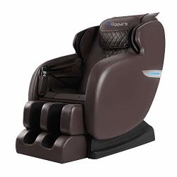 UGEARS Massage Chair Zero Gravity Massage Chair Full Body Shiatsu Massage Recliner With Heat Function Foot Roller LED Light Lcd Wired Remote Control Full