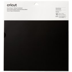 2008316 - Cricut Smart Sticker Cardstock 33X33CM 10 Sheets Black