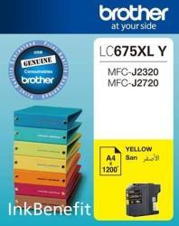 Compatible Yellow Brother LC675XL Ink Cartridge