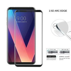 LG V30 Screen Protector HD Protective Film Premium Tempered Glass Screen PROTECTOR3D Curved Full Coverageanti-scratcheasy To INSTALL9H Hardness Screen Protector