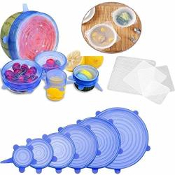 Saran Wrap & Plastic Bags - Silicone Stretch Lids And Bowl Covers The Perfect Combination Reusable Durable Expandable To Fit - Pilates Wrap Bands