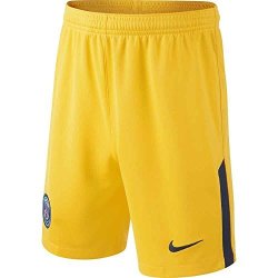 2017-2018 Psg Nike Away Shorts Yellow