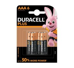 Duracell Power Plus Aaa 6-PACK