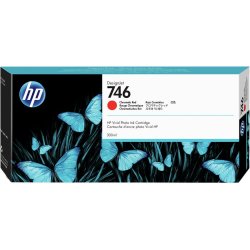 HP Genuine 746 300ML Chromatic Red Designjet Ink Cartridge P2V81A