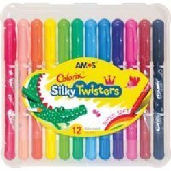 AMOS Colorix Silky Twisters 12 Colours